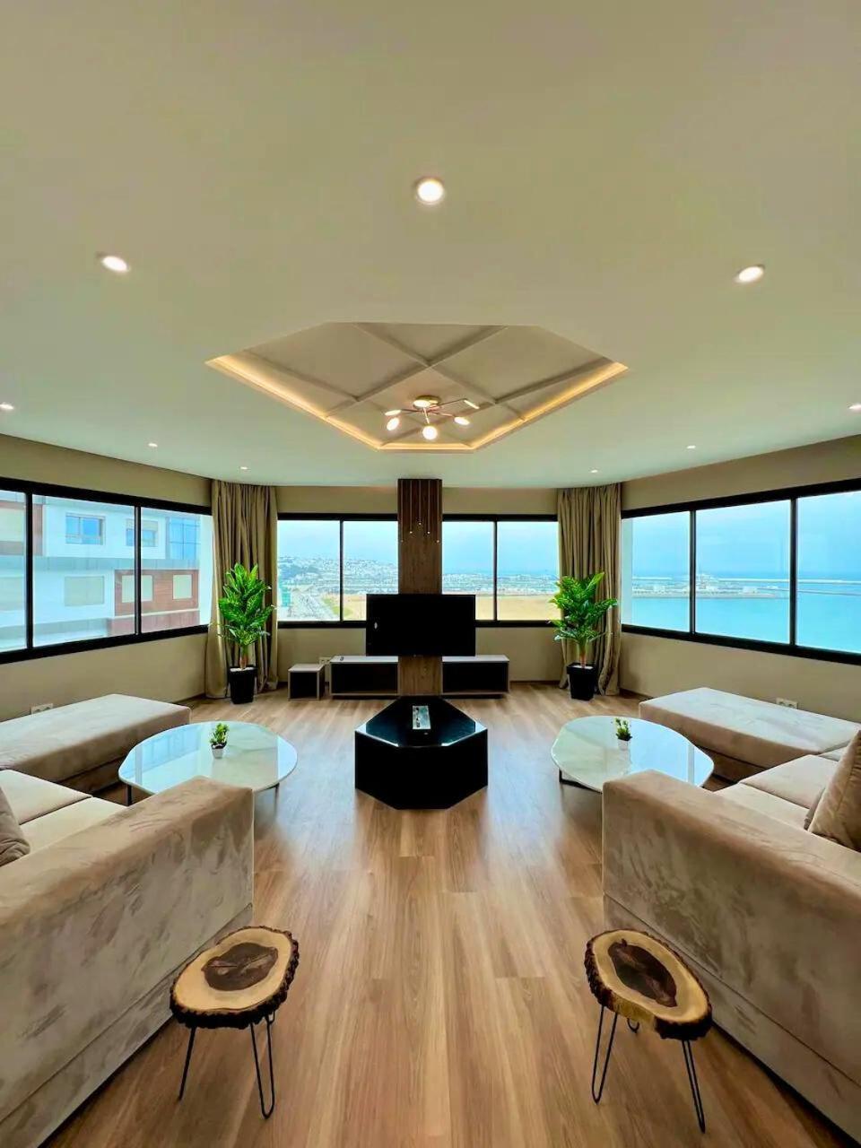 The Mirage Tangier - 3Br Luxury Sea View With Private Hammam & Jacuzzi Apartamento Exterior foto